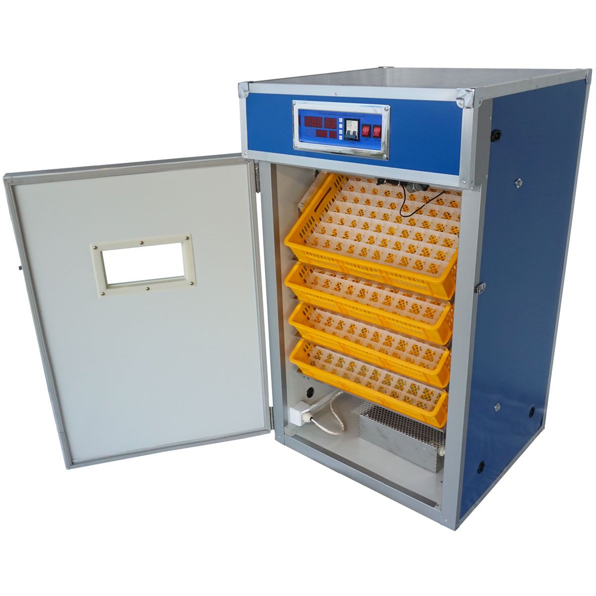 Автоматический пластиковый инкубатор ИФХ-500 НС для птицеводства вместимость 500 яиц/питание 220В